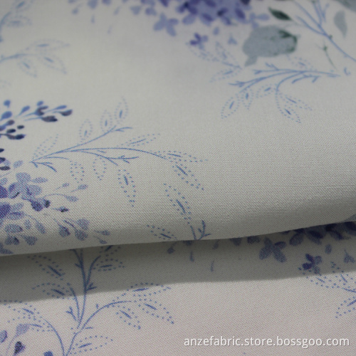 Cotton rayon blend percale poplin fabric for dresses